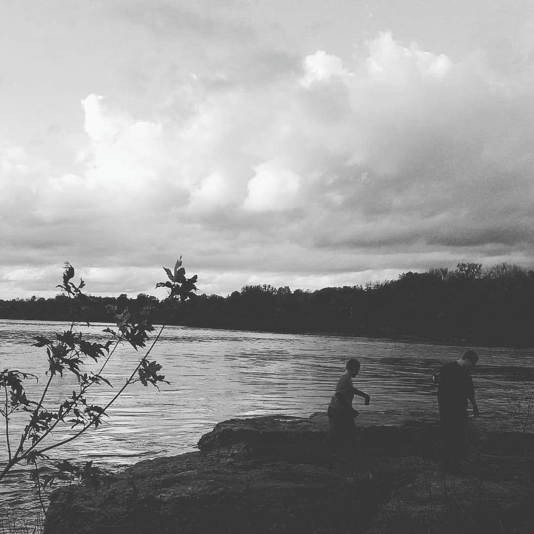 Falls of the Ohio,  awesome spot right by Downtown Louisville ... 