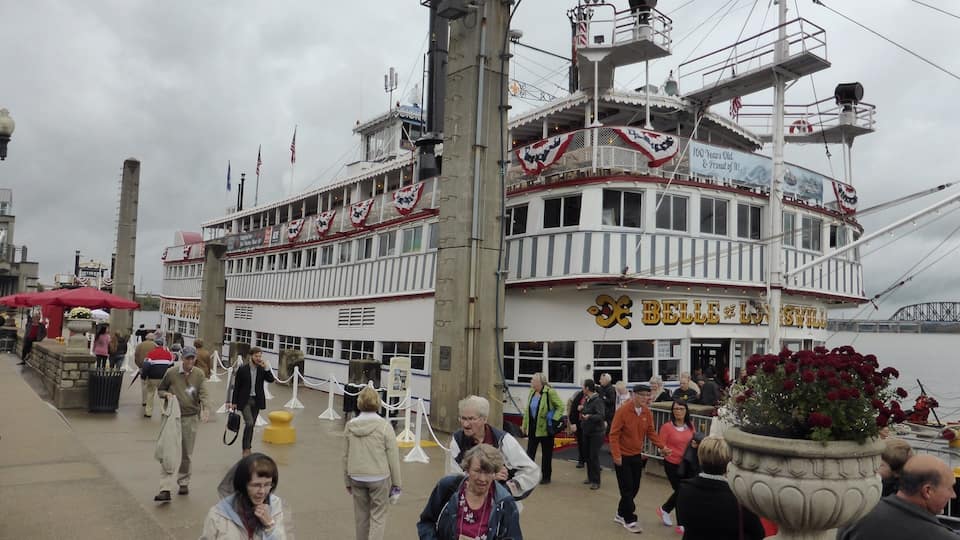 Helped celebrate the Belle of Louisville's 100th birthday with a cruise up the Ohio River.