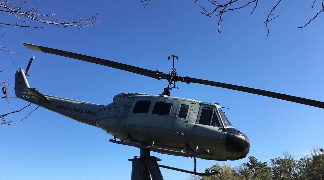 Nice trails and lots to see such as a missile, helicopter, tank and more. Nice place to have a picnic.