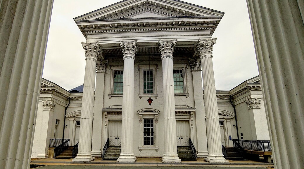 The original water pumping station built in 1860 was converted to a museum.