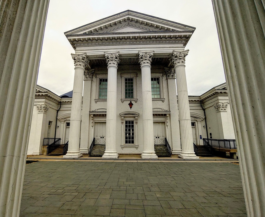 The original water pumping station built in 1860 was converted to a museum.