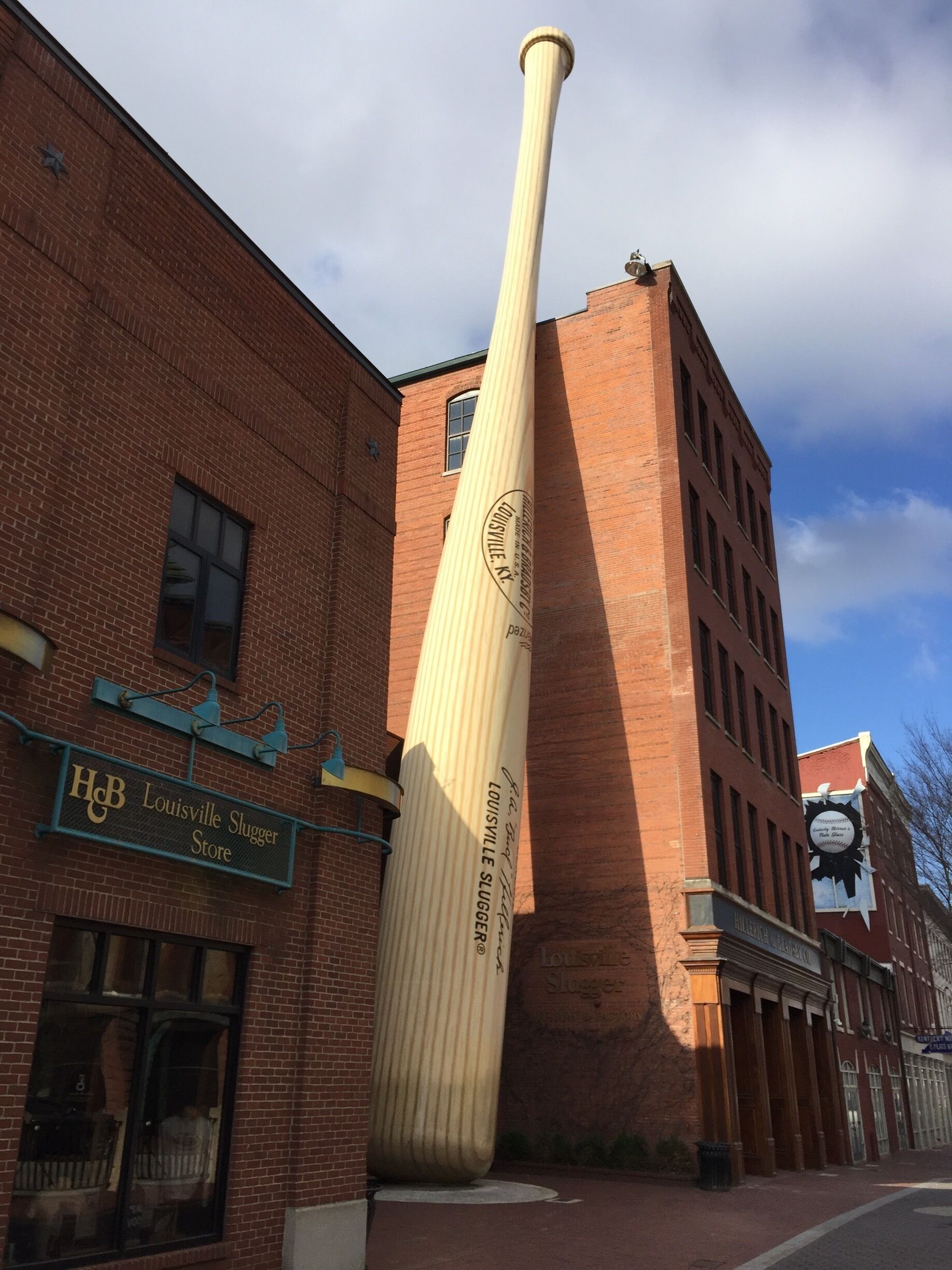 Toured the factory and museum for a glimpse of baseball history. Made even this baseball mom a fan. 