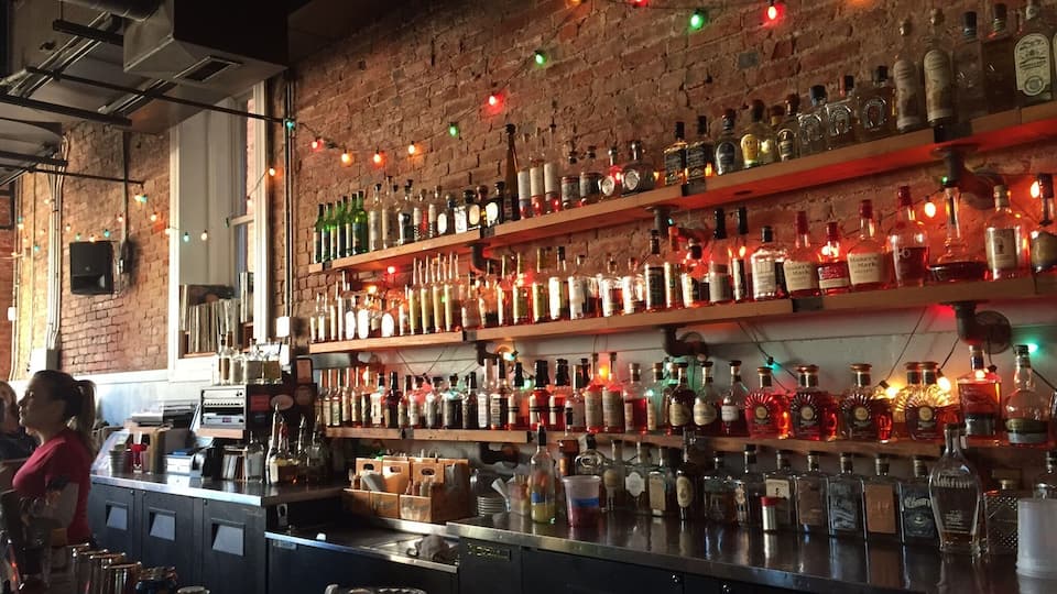 Great bourbon bar