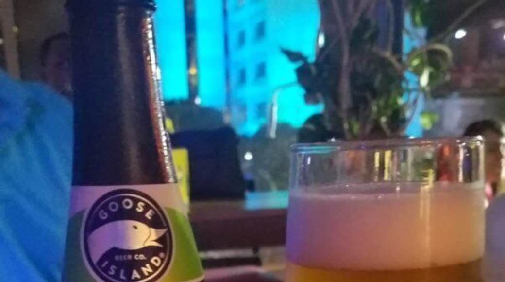 Even in Santo Domingo, Dominican Republic, they have Goose Island Beer! Couldn't believe my luck and it tasted so good. The Dock Lounge Terrace had beer from around the world and a happening atmosphere. Good times! #trovemeber