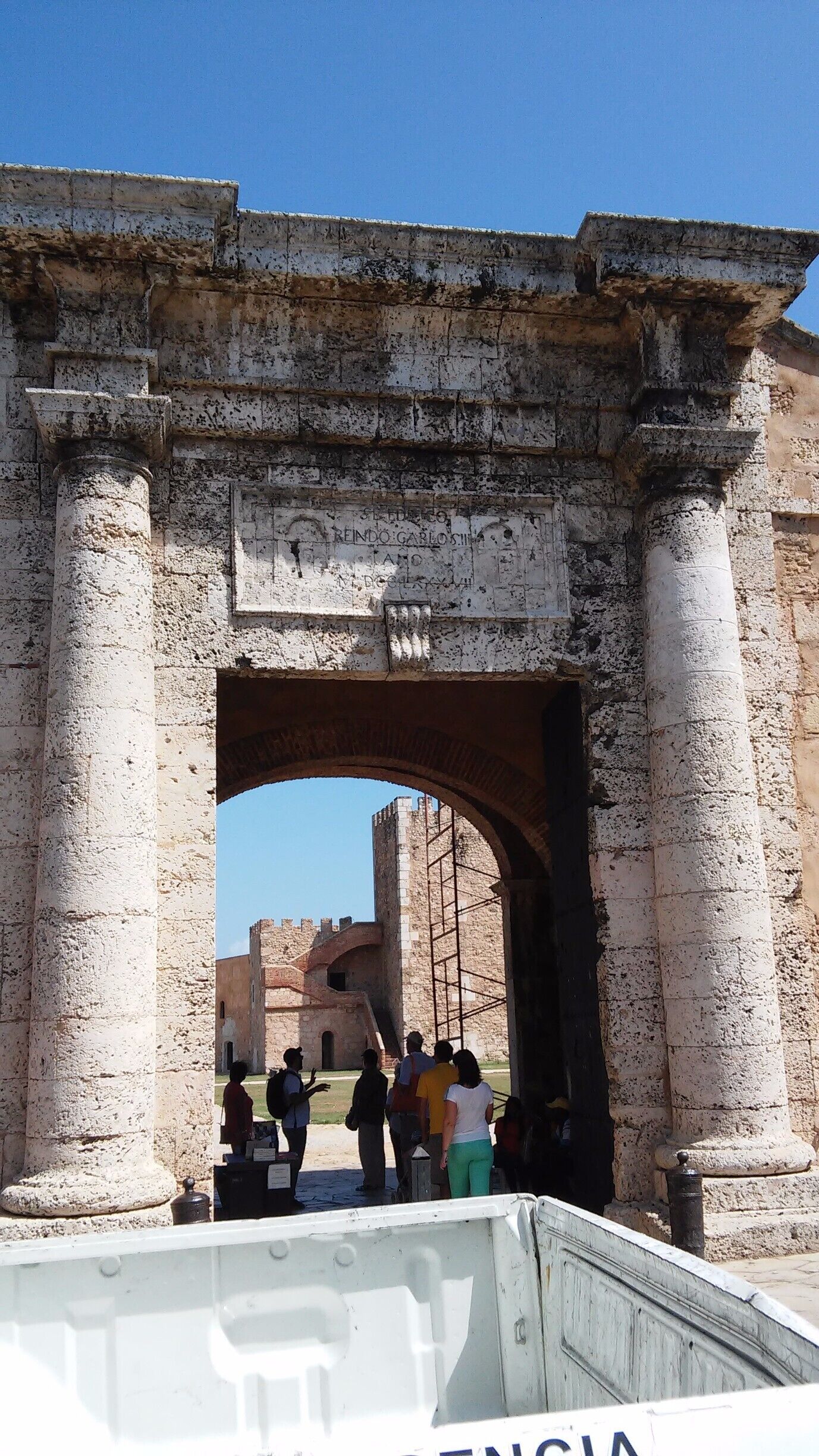 Entrance to Fortaleza Ozama