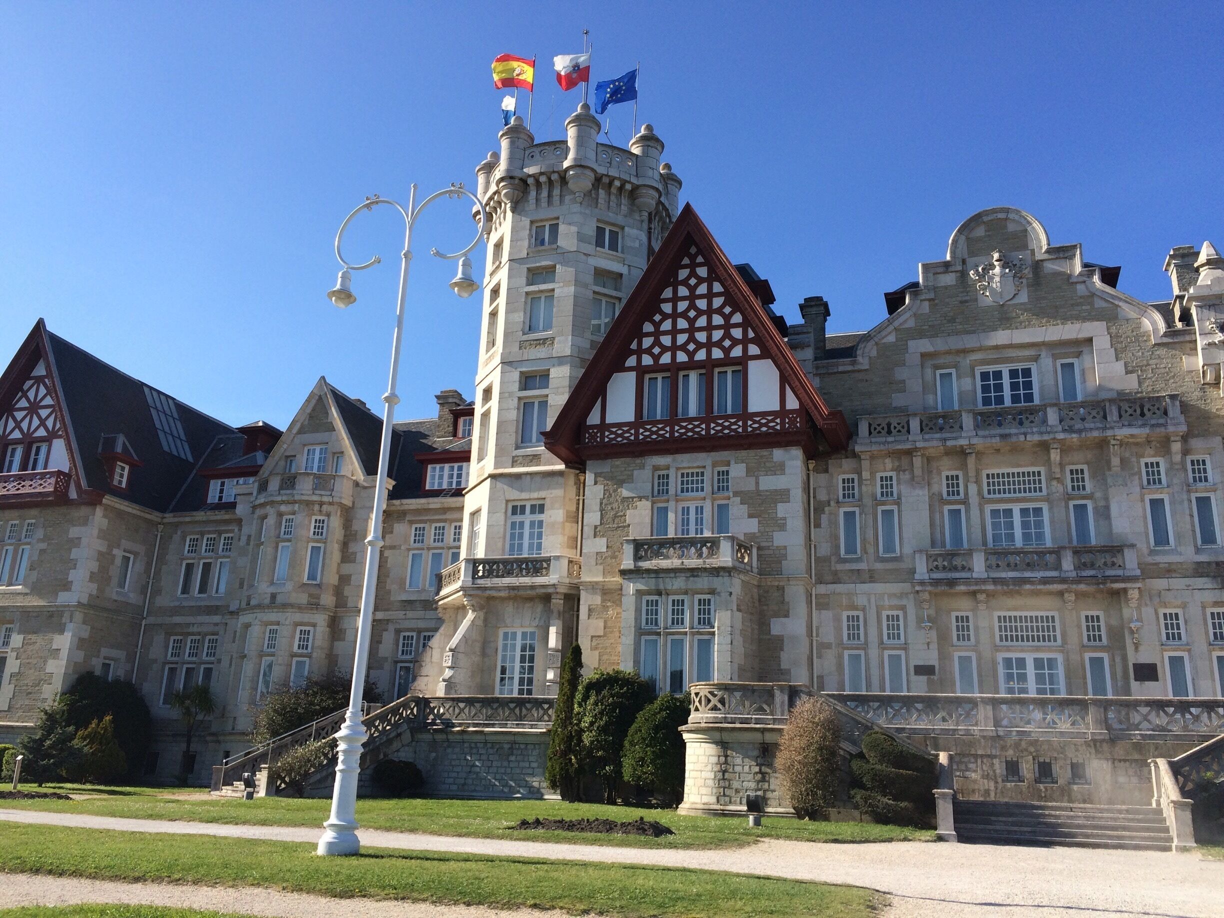 This palace used to be the summer residence of the King of Spain 