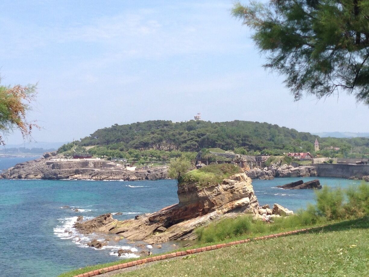 One of a cool spot in santander. Vista desde arriba del piquio.