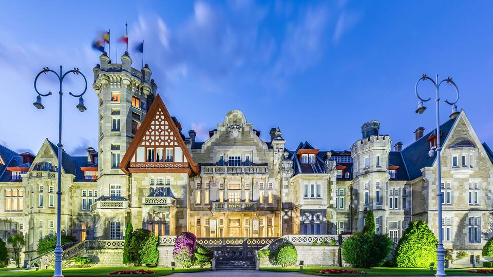 Palacio de la Magdalena in Santander, Spain