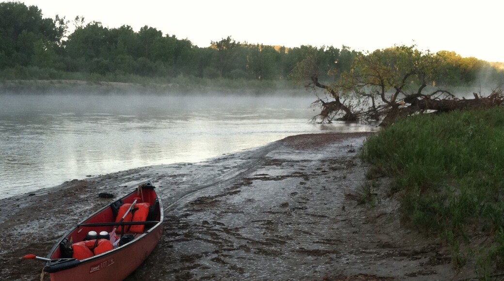 3rd morning of a canoe trip starting at South Unit of Teddy Roosevelt National Park and finishing at North Unit TRNP.