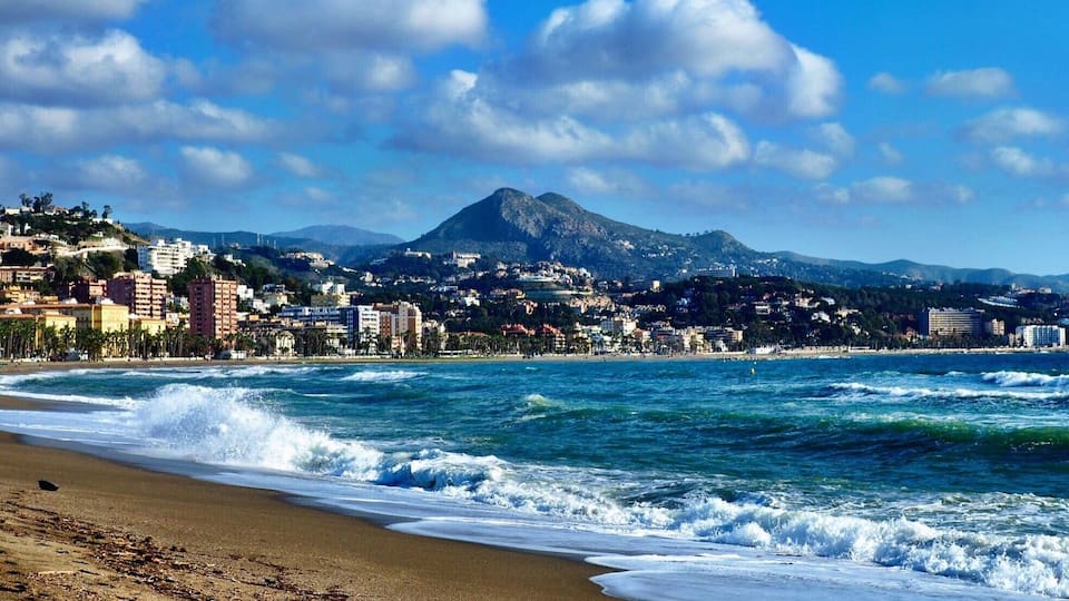 Lovely coastal town of Malaga makes any winter vacation seem like summer with 18C weather and endless sunny days.