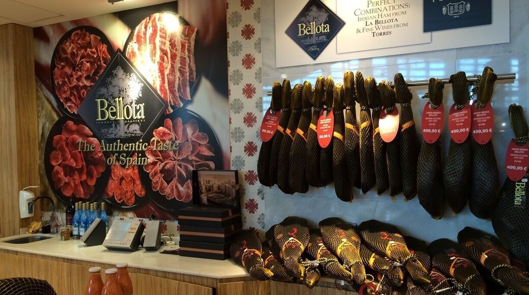 Nice selection of Spanish ham and impressive prices!