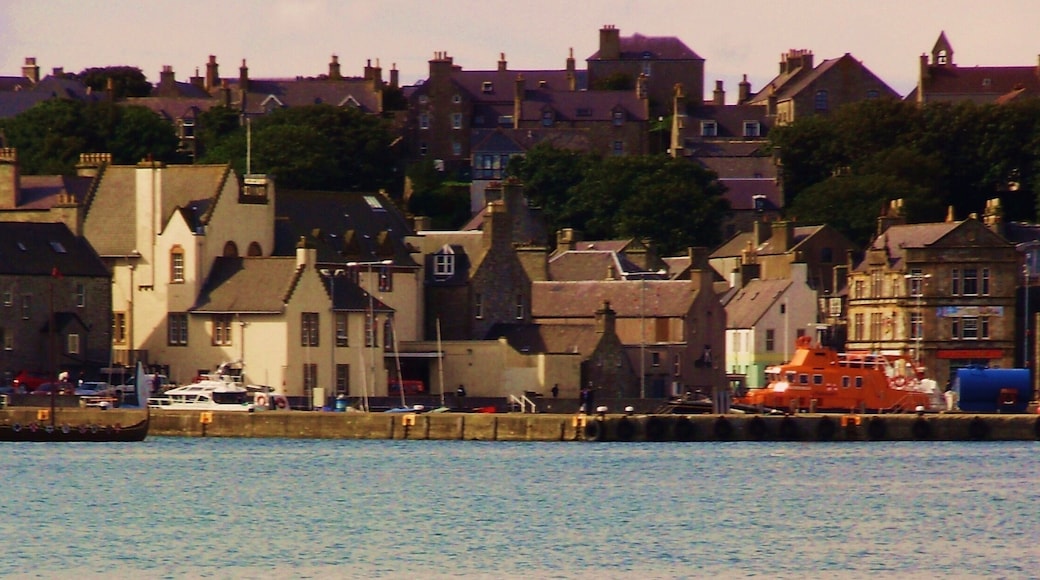 Lerwick on the Shetland Islands has a very quaint old town.