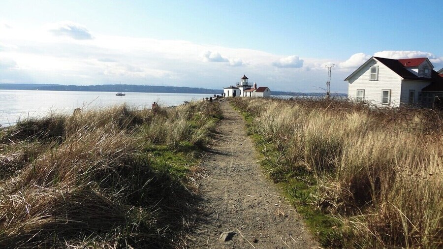 Making discoveries at Discovery Park! 2.8mi round trip loop, and 200ft. elevation gain make this trail perfect for an easy-going day out in nature. The park has a great variety of sights and the beautiful beach makes the trip back up the hill totally worth it.
