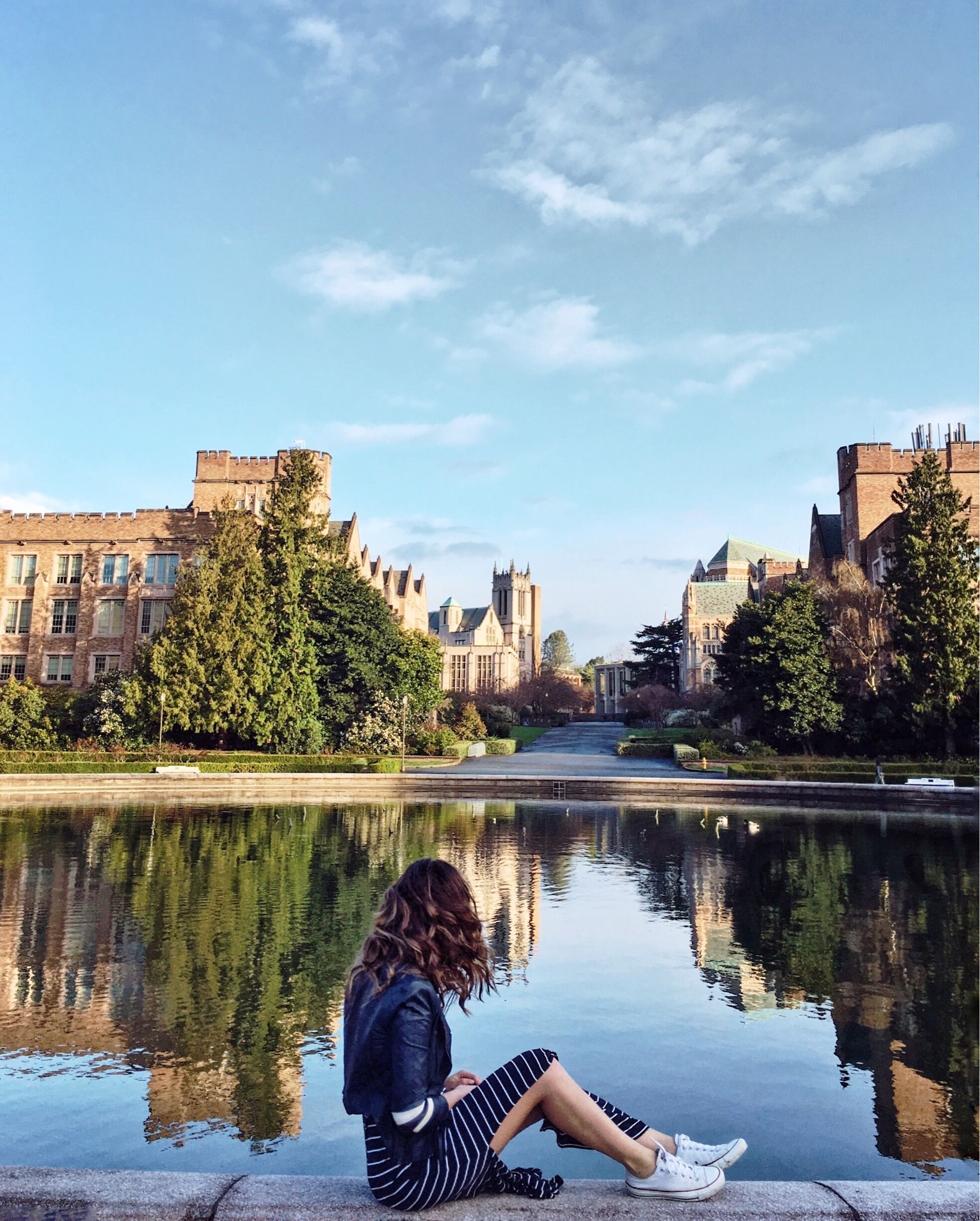 One of my favorite places of the UW campus. I was so lucky to do my undergrad here! #green 