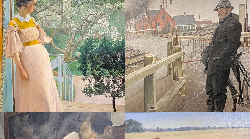 This museum is amazing. They currently have a beautiful exhibit of L A Ring. He’s a painter that’s considered one of the preeminent Scandinavian painters of the late 19th century and early 20th century. It is the first time he has been on display in the US. His paintings are arresting!