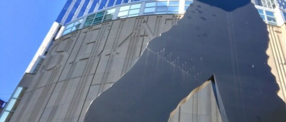 Our Hammering Man at The Seattle Art Museum