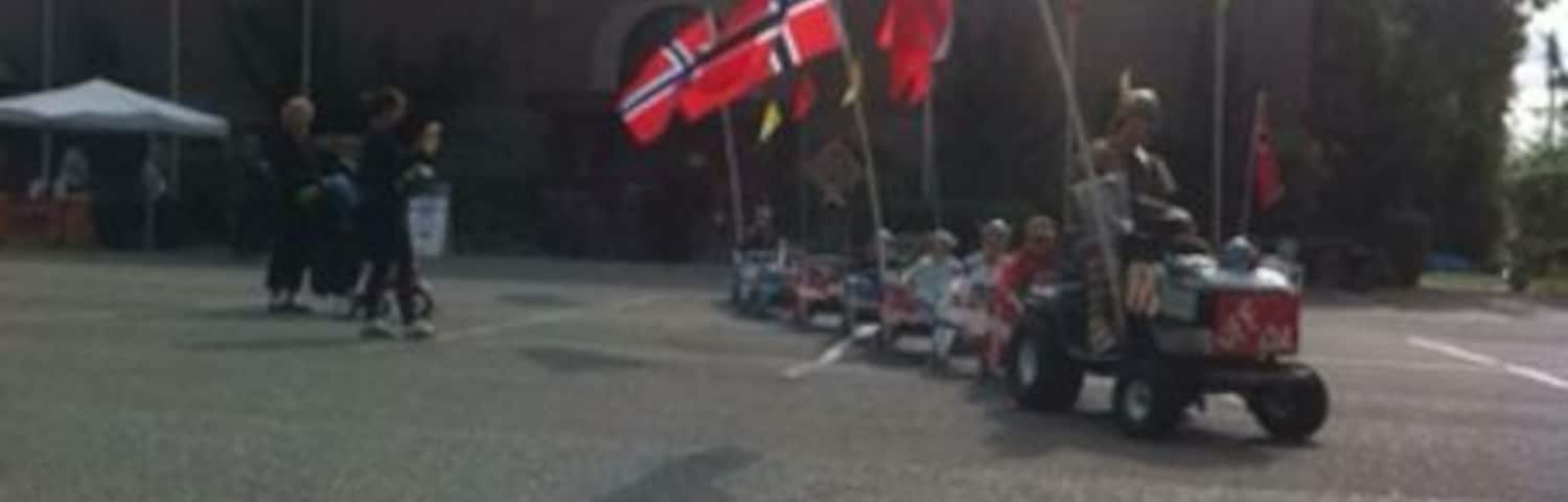Beginning of the 200th Syttende Mai (May 17th) Norwegian Parade in Ballard