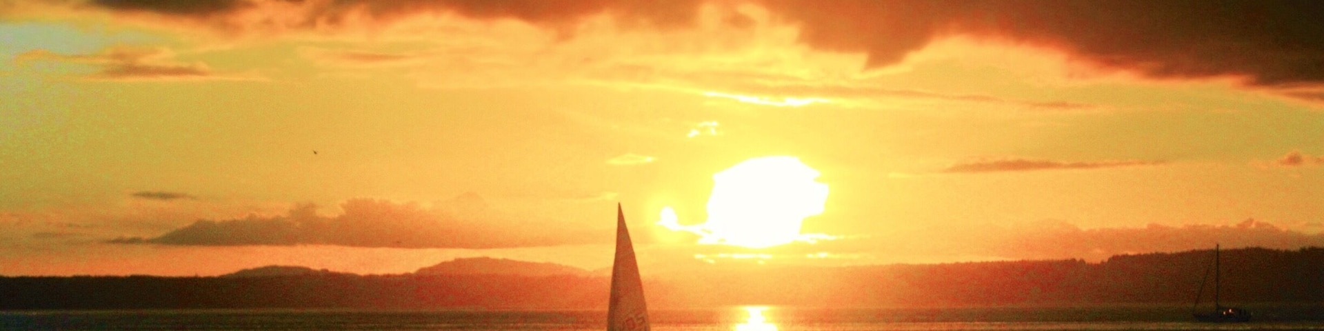 My favorite past time spot while enjoying the views of the Puget Sound #goldenhour