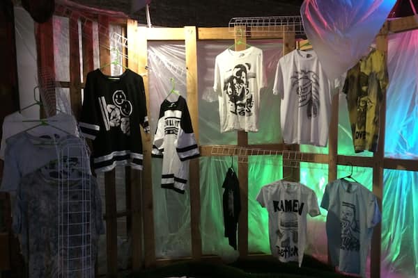 pop up shop at the old lusty lady across from sam, it's open wednesday through saturday from 12-6p, it might look closed but if the doors cracked go in and check it out, cool locally made clothing, art located in an amazing old building.