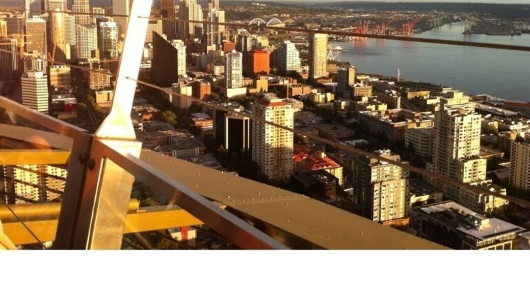 On top of Seattle Tower