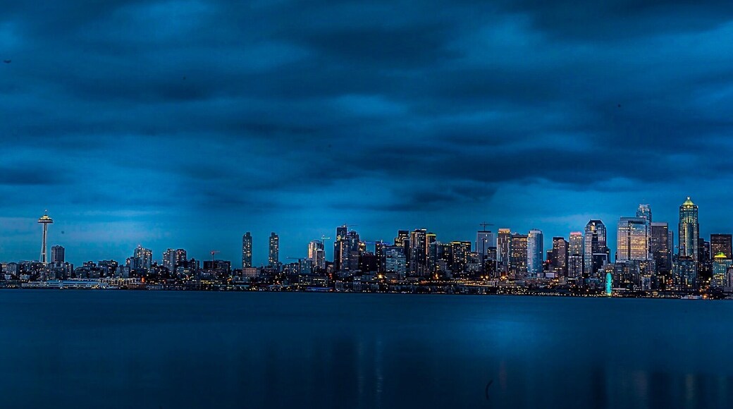 Seattle water front from the west...