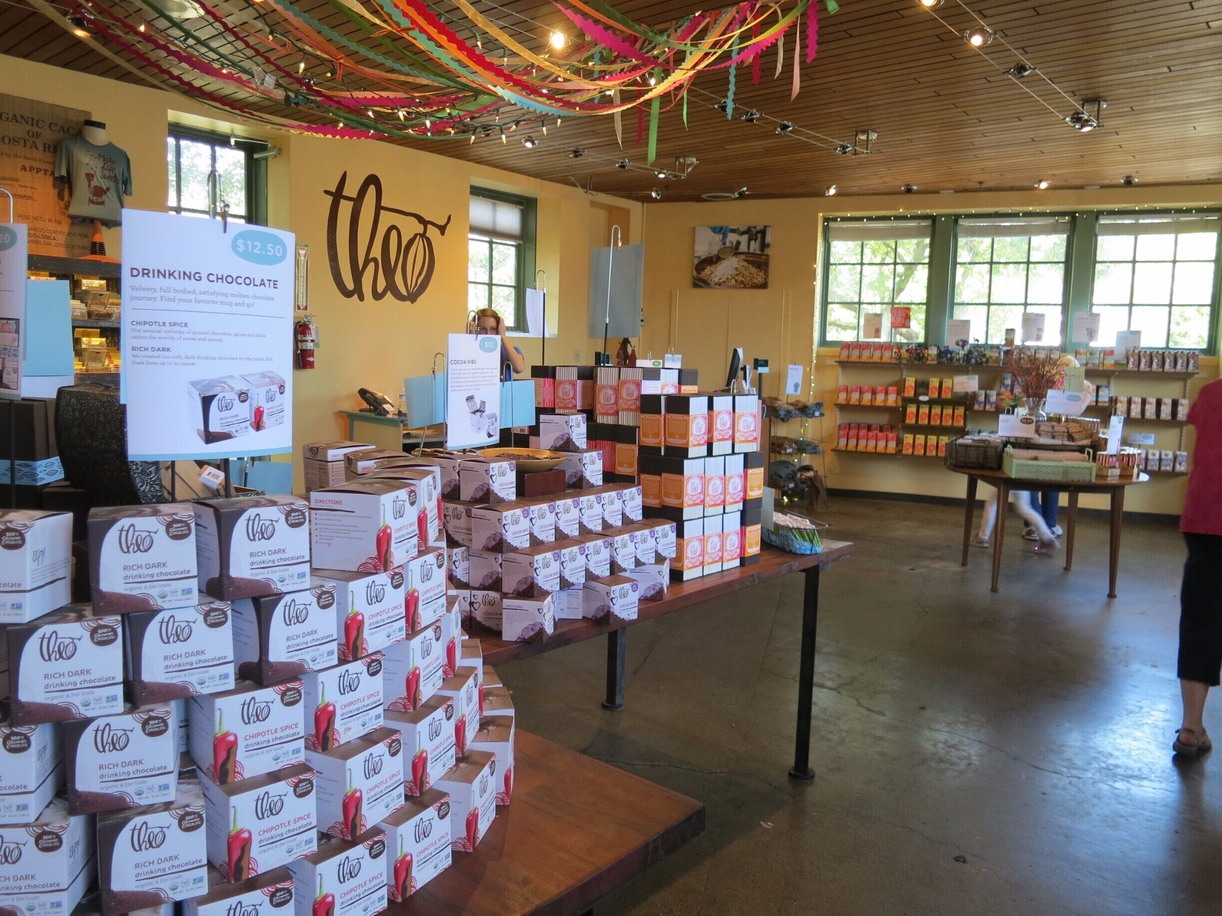 Take a tour and sample the chocolate.