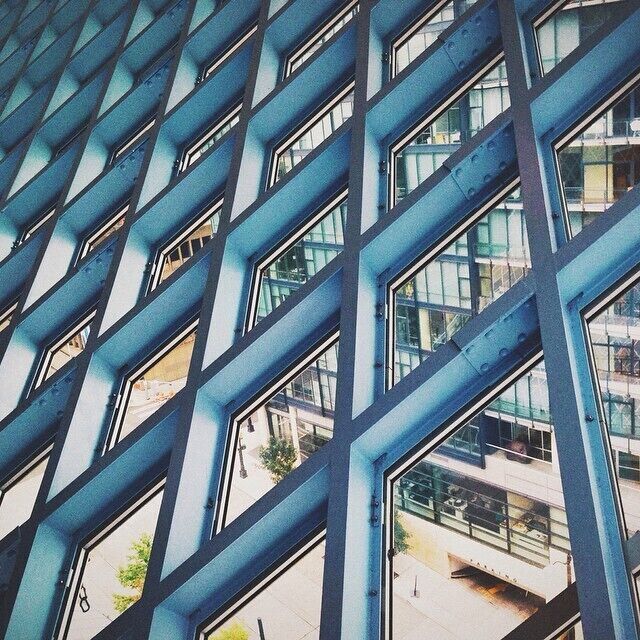 One of my favorite buildings in Seattle. Even if it leaves me wondering how they clean the windows...  The inside it a must see! #localattractions #seattlelibrary #architecture 