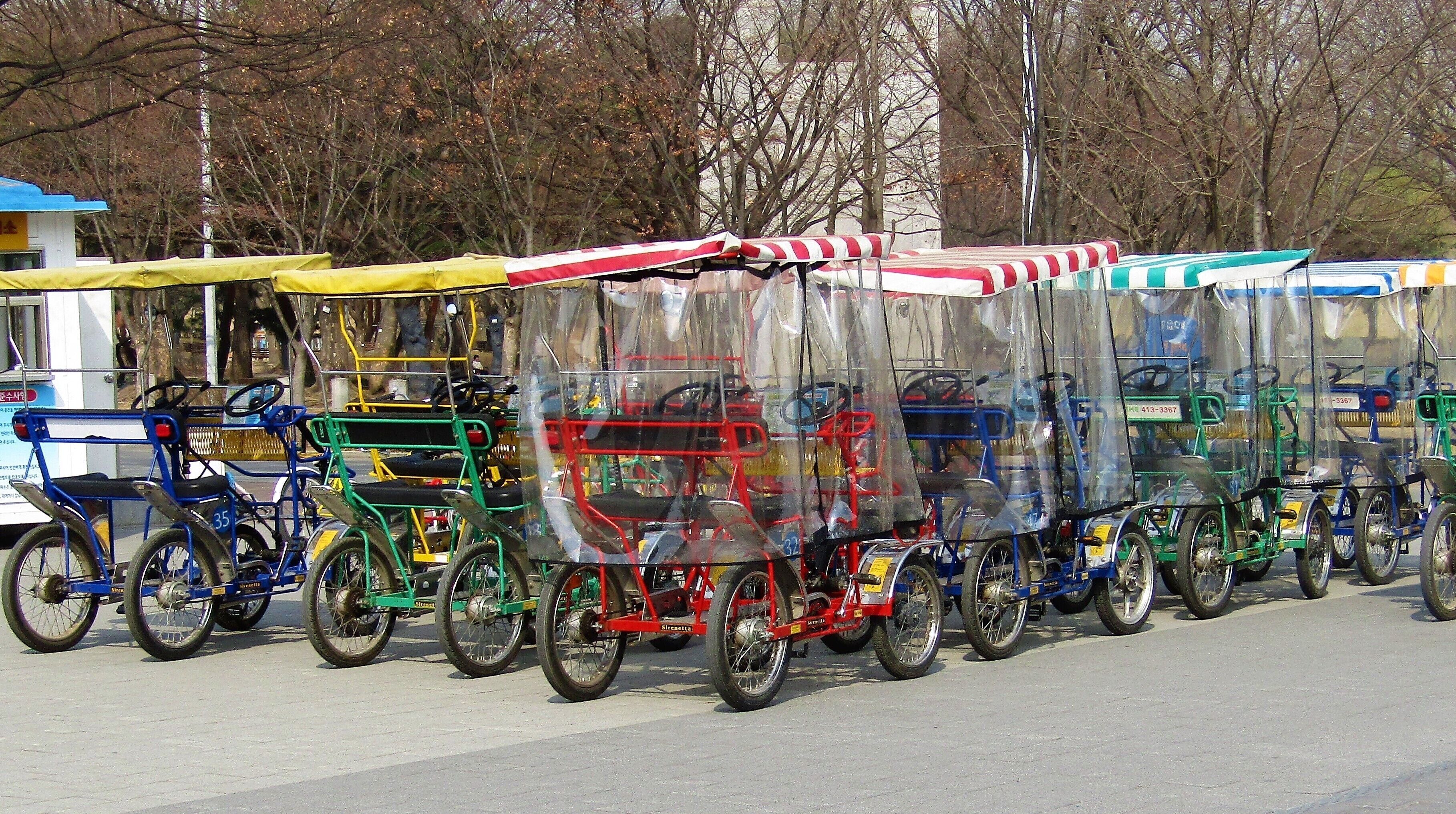fun vehicles for rent at thee Olympic Park