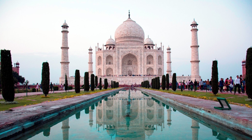 Like with a lot of famous places, I was prepared to be a little disappointed with the Taj Mahal. But I definitely wasn't. It is the most perfect structure I have ever seen; almost too beautiful to be real. It is true, as many people write, that no photograph can replicate what it's actually like to be there and see it shift color as the sun is sinking. It was worth the entire trip to India.