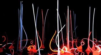 The origin of the Venetians series was an invitation from chihuly to Lino Tagliapietra , The Italian Master , to blow glass inspired by Venetian art deco prototypes. The venetians are defined by a baroque aesthetic of exuberance that is deeply rooted in the venetian tradition. This is especially true of the colours, which owe as much to the extraordinary colour combinations in the renaissance paintings of Titian, Veroneseand other Venetian Masters as they do to the glass produced in Murano.#roadtrip