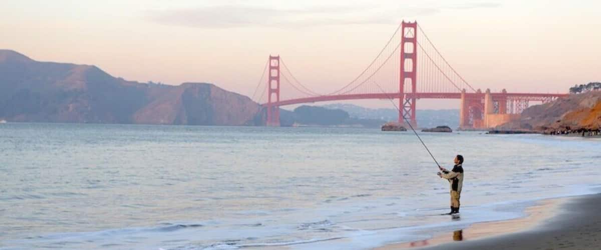 Go fish... #goldengatebridge #scenicview #roadtrip #offthebeatenpath #luxury #californiadreaming #waterlust
