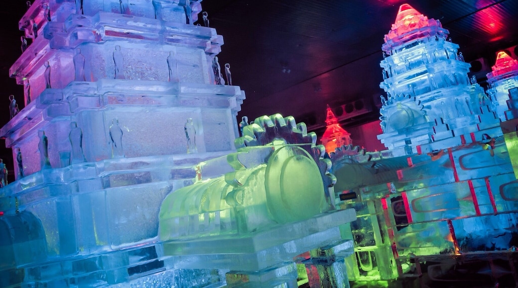 Khmer style temples at the Ice House