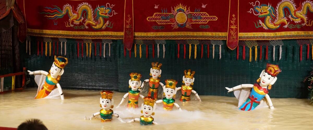 Didn't know what to expect for a water puppet show. And iT turned out to be quite unique and interesting. The show was in Vietnamese language using their traditional songs and instruments. Worth a visit in HCM!