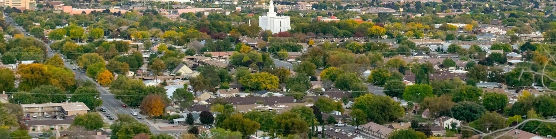 Beautiful St George, Utah! Fun fact: no other structure in town can be taller than the Mormon temple #stgeorge #southern #utah #temple #city #canyons #sunset #travel #wanderlust