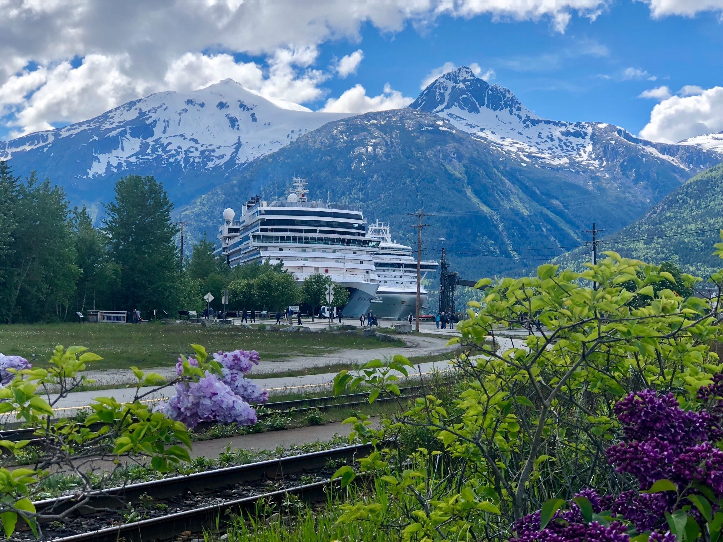Beautiful day in Skagway