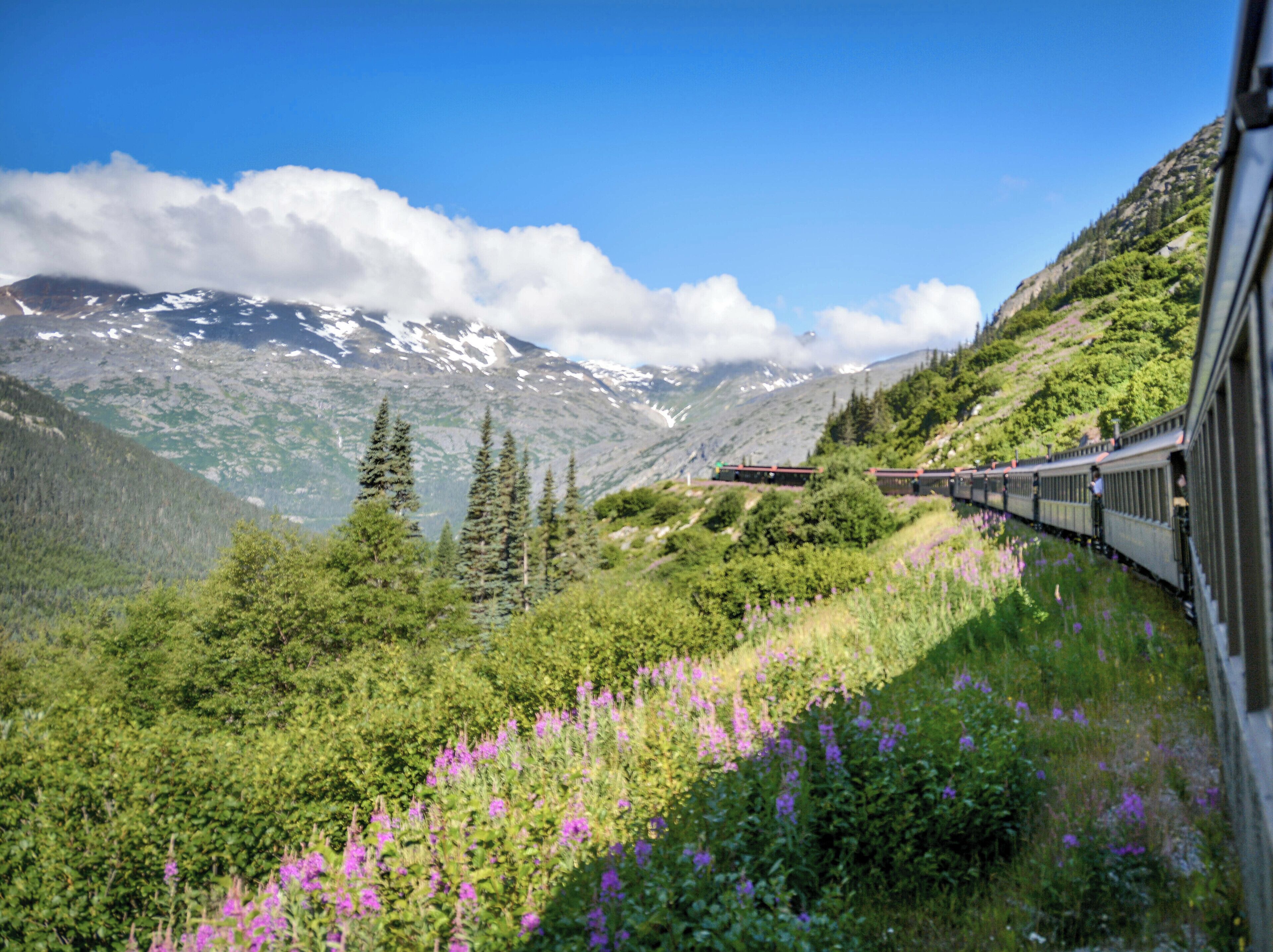 Skagway Alpine train ride in Alaska #OrbitzTravel