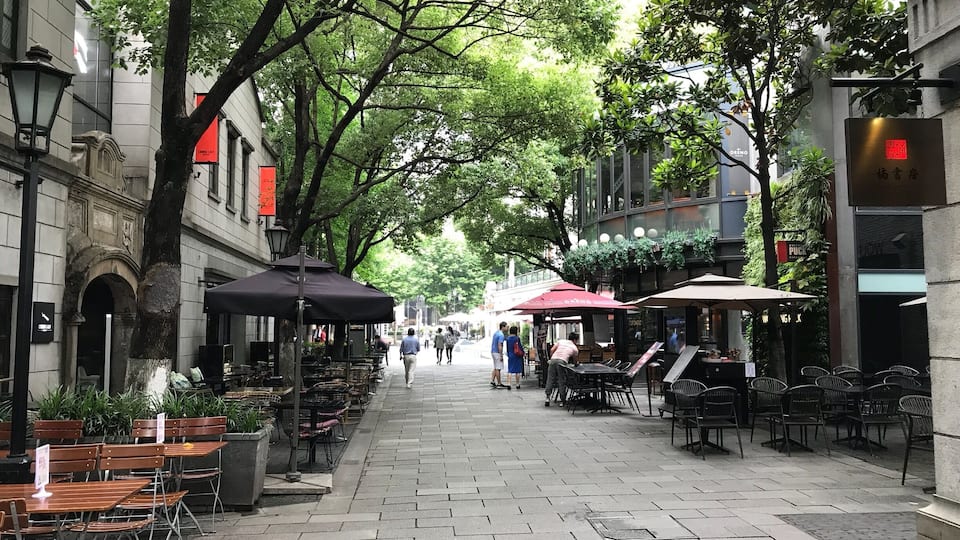 A residential area of Shanghai once designated for the French, the French Concession is now very popular with tourists and expats, and appreciated for its cafes, bars and tree-lined avenues, and tudor houses.