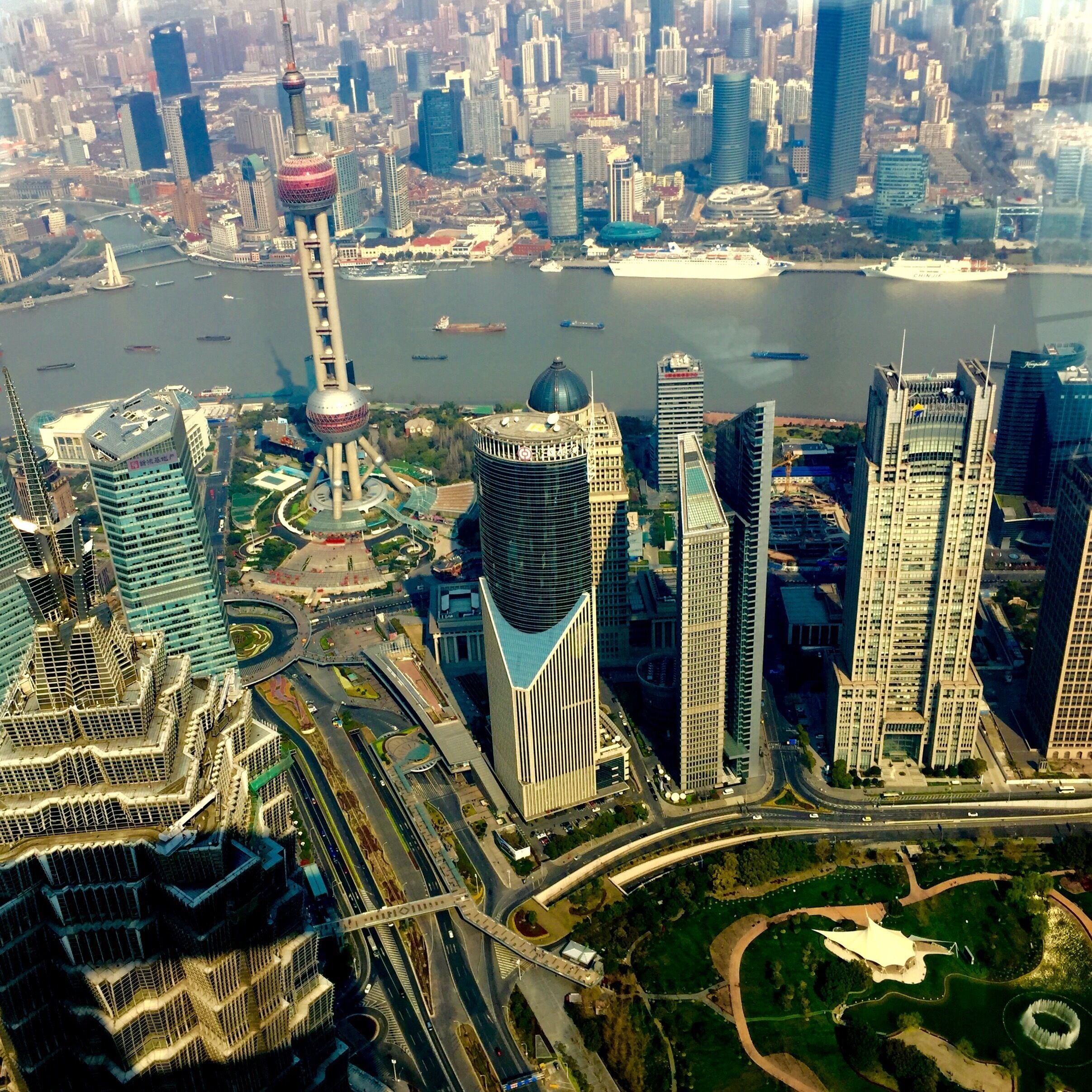 The visibility (on a good day!) makes the entrance fee to the WFC Observation Deck totally worthwhile 