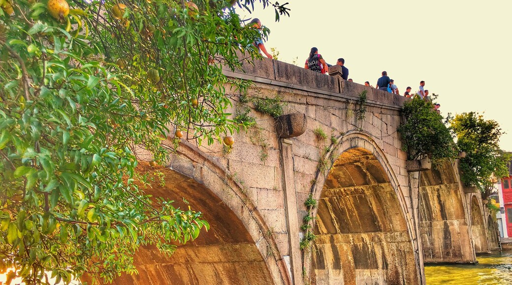 Wuzhen Old City, Shanghai, China #travel #red #architecture #nationalpark #hiking #water #landscape