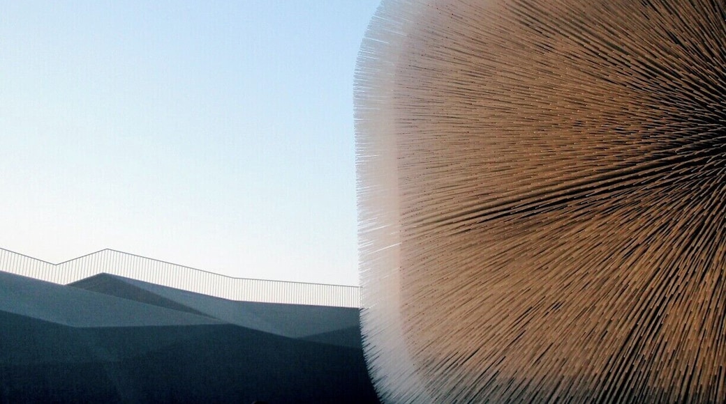 The seed pavilion at the 2010 Shanghai World Expo - unfortunately, temporary.