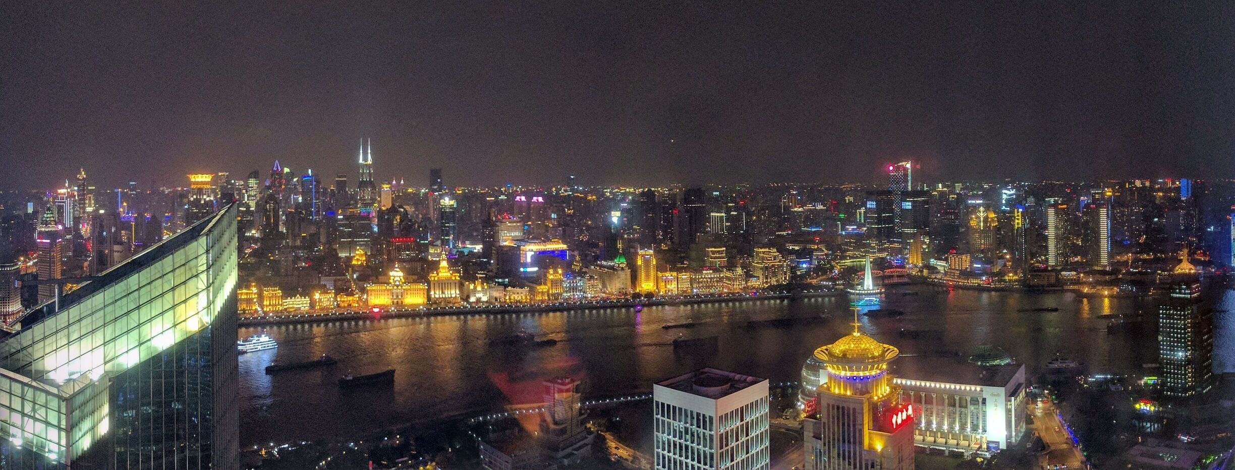 View from the hotel. 