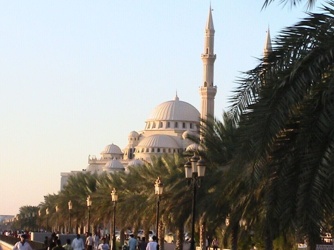 Nice architecture of a Mosque
