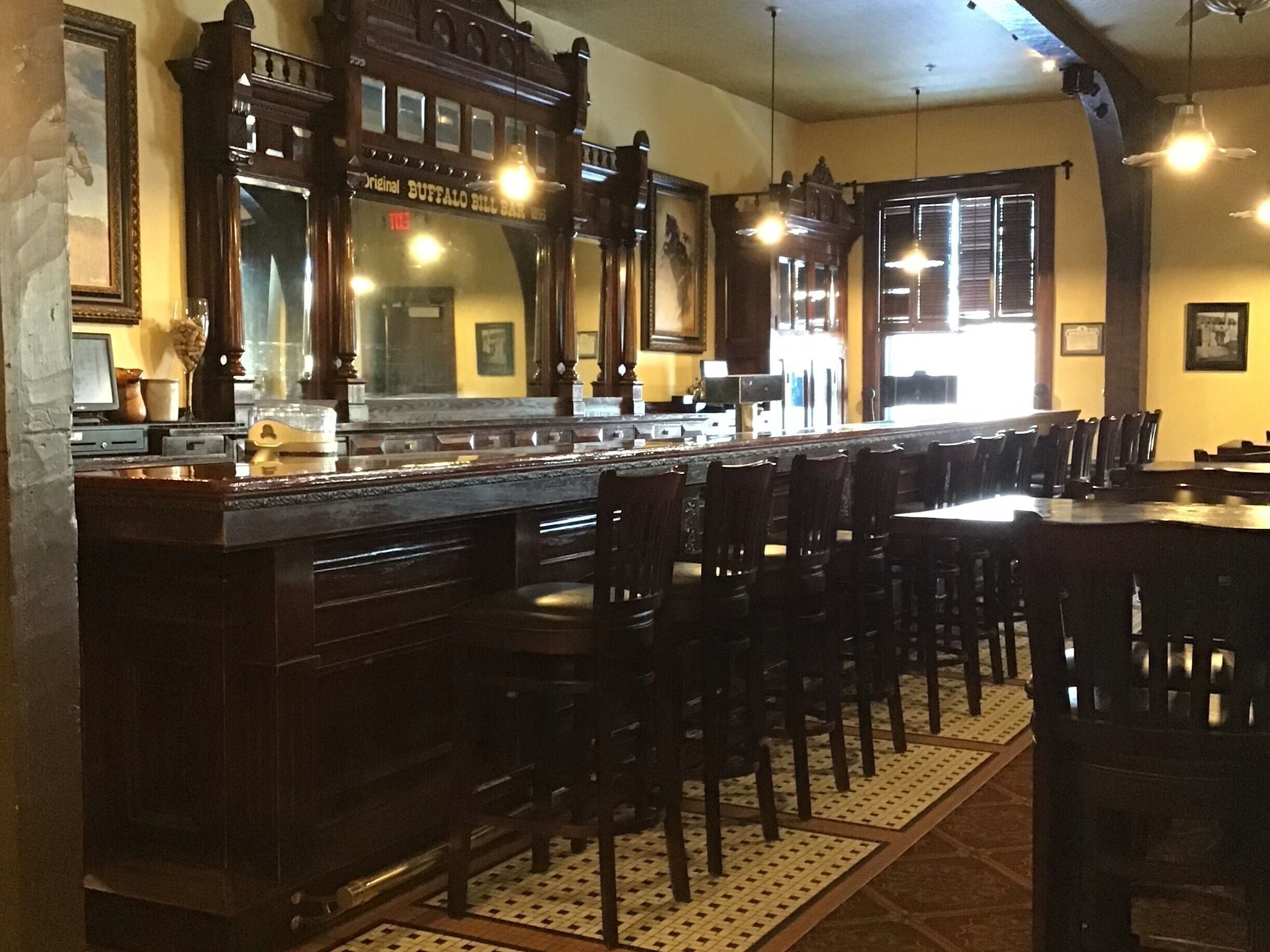 Sheridan Inn, a historic hotel was a whole new experience, “Buffalo Bill” Cody being a part owner of the beginnings, each of the 24 rooms decorated and named after people in his life or part of the “Wild West Show”.