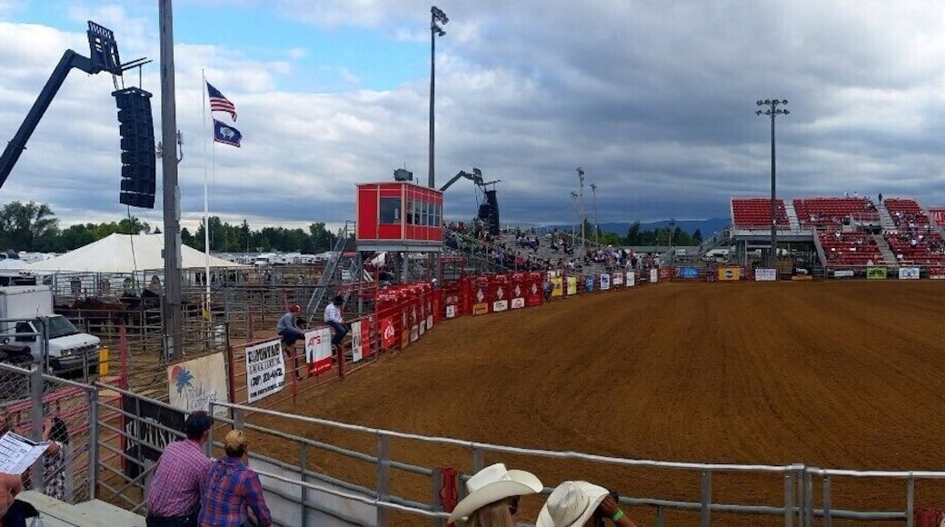 Up close and personal at the Wyo Rodeo in Sheridan, Wy.