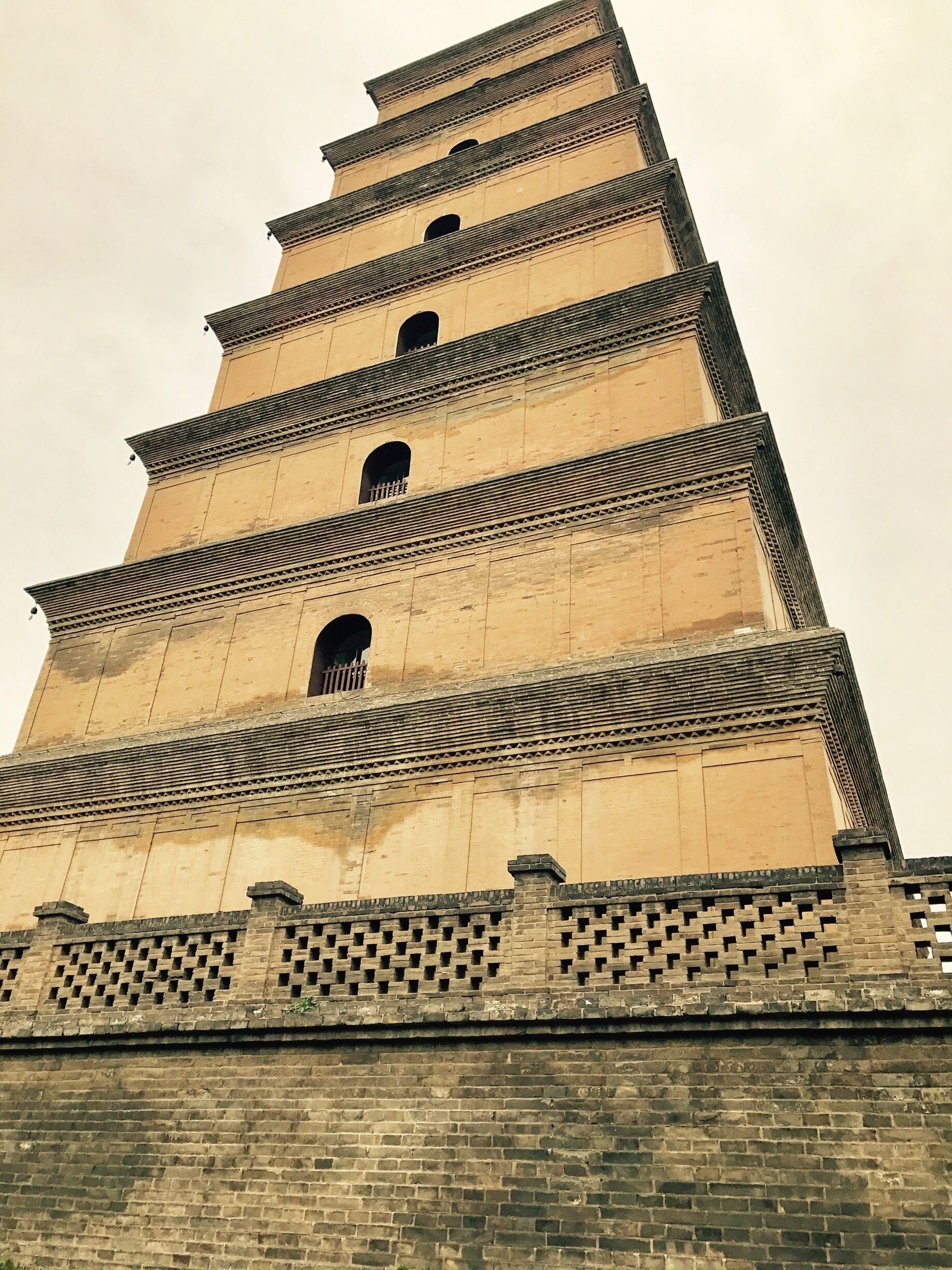 A great view of the city from the 7th floor. 