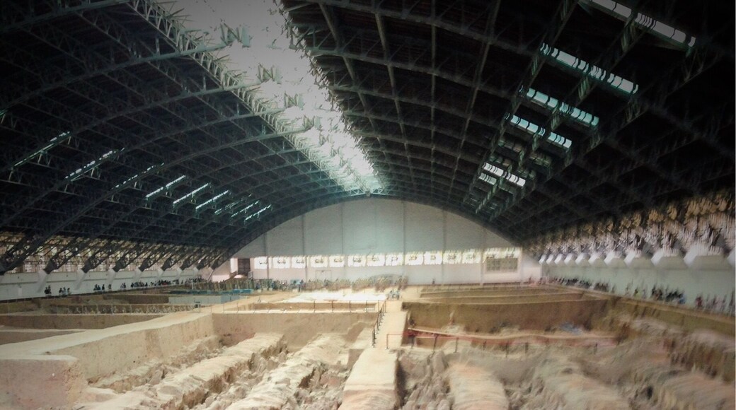 The army was made to guard the mausoleum of the First Emperor of China, Qin Shi Huang, who lived more than 2200 years ago. It is part of Qin Shi Huang’s tomb; it is located about 1.5 kilometers east of the Emperor QinShihuang’s mausoleum.
The complete army was painted but on exposure to sun the paint quickly bled away. The majority of the army remains buried until they can discover a means to recover them in their original state.
The Terracotta Army was discovered by local farmers in 1974 at Xian, in China, when they were digging a well. While most fled believing they'd discovered a dead body, one remained to unearth the discovery and is solely credited for the discovery.
#InStone