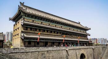 Xi´An City Wall, China. Rent a bike and cycle around the wall’s entire 17 km. It is awesome.