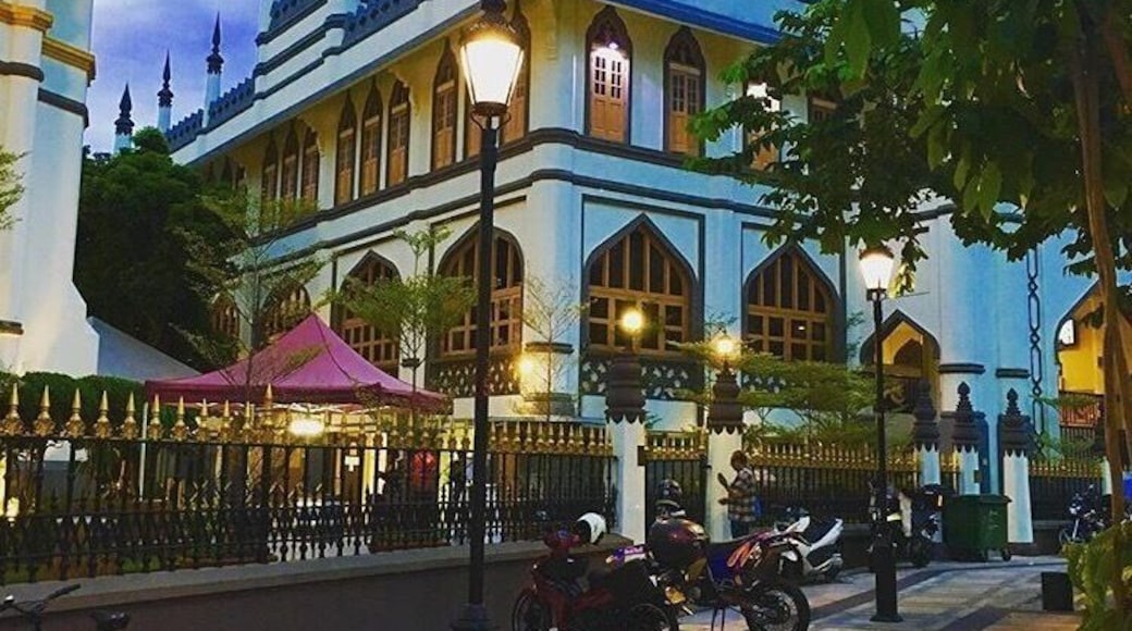 It looked like a movie set everything was so perfectly placed. Building, trees, motorbikes..etc. You will find this place in the Arab District. #Singapore #arabdistrict #traveldiary #ilovetravel #girlswhotravel