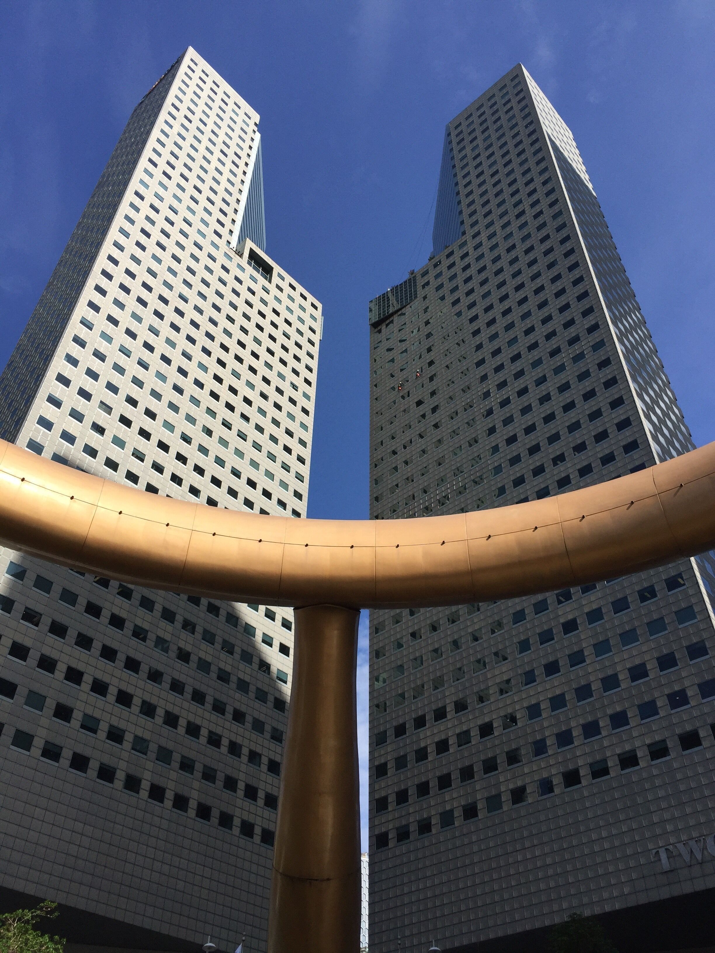 The Fountain of Wealth  is a symbol of wealth and life. The bronze ring of the fountain is designed based on the Hindu Mandala, meaning universe and is a symbolic representation of the oneness in spirit and unity and further symbolises the equality and harmony of all races and religions in Singapore.

The base area of the fountain is 1683 square metres. In the design plan of Suntec City, where the five tower blocks represent the fingers and thumb of a left hand emerging from the ground, the fountain forms the palm of the hand.

Who walk around the central base of the Fountain three times and touching the water at all times, would gain some good luck of their own.