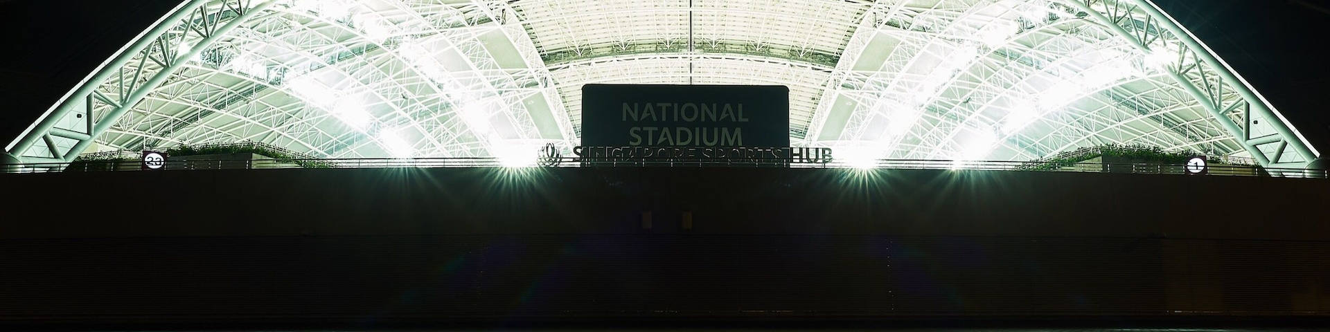 Up close and Personal of National Stadium, Singapore